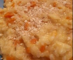 Veganes Möhren-Pastinaken-Risotto