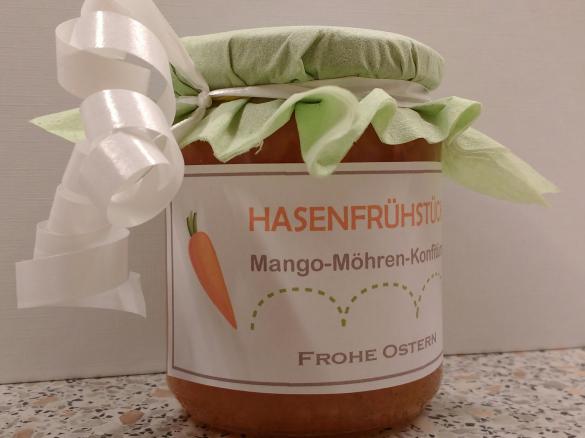 Mango-Möhren-Konfitüre (Hasenfrühstück)