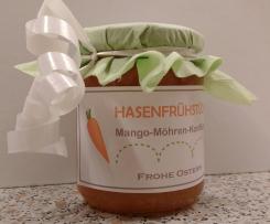 Mango-Möhren-Konfitüre (Hasenfrühstück)