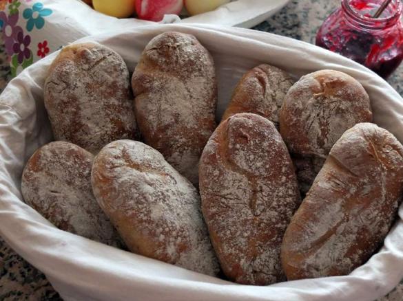 Frühstücksbrötchen mit Übernachtgare