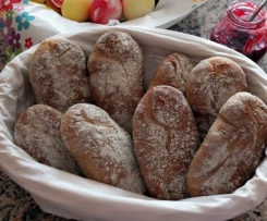 Frühstücksbrötchen mit Übernachtgare