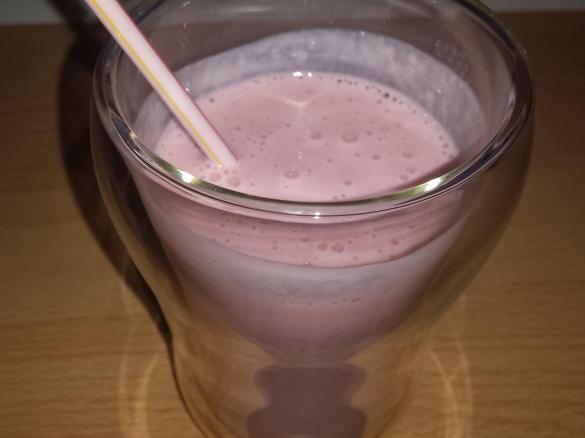 Erdbeershake - Kleiner Proteinlieferant