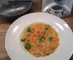 Möhreneintopf mit Kürbiskernen - vegetarisch