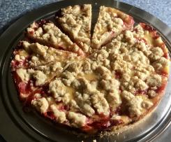 Variation Streuseltorte mit Johannisbeeren (vegan)