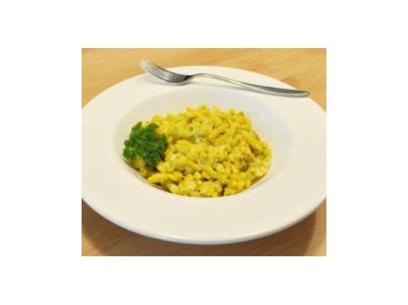 Kürbis-Kräuter-Käsespätzle