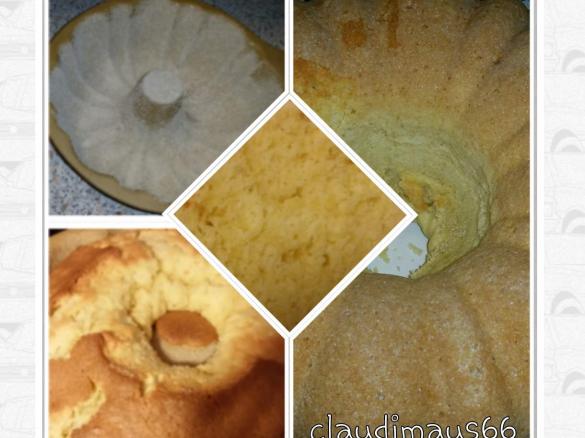 Zitronentraum - locker, fluffiger Rührkuchen