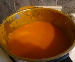 Kürbissüppchen mit Ingwer