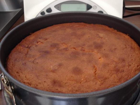 Apfelkuchen Variation von Blaubeerkuchen