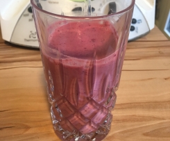 Veganer Beeren-Proteinshake
