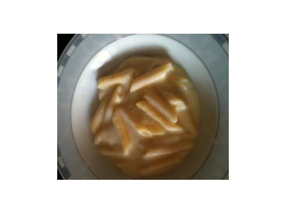 Milchnudeln, vanillig