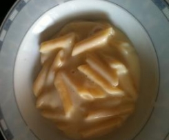 Milchnudeln, vanillig