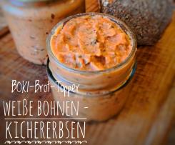 Brotpaste - Weiße Bohnen und Kichererbsen