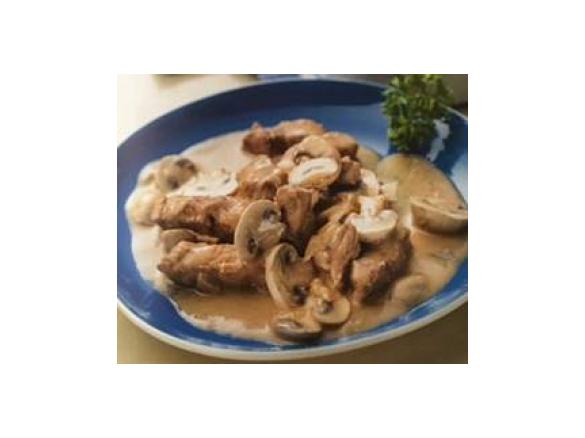 Schweinegeschnetzeltes mit Champignons 