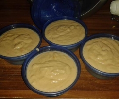 Apfel-Banane-Grieß Brei