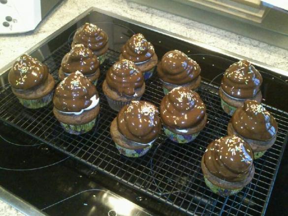 Schaumkuss-Cupcakes