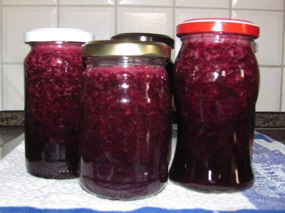 Heidelbeeren-Orangen-Aufstrich