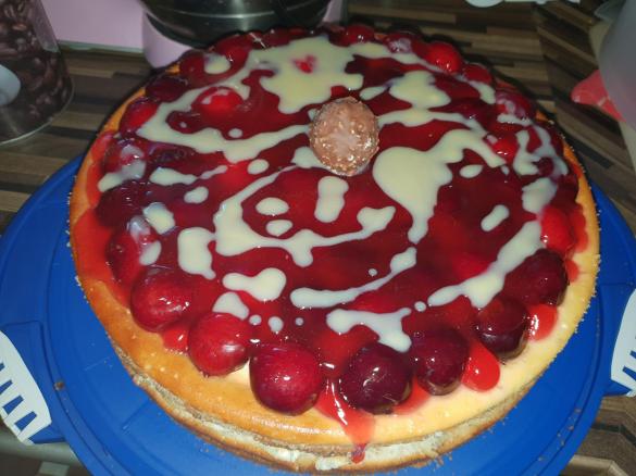 Nicoles leckerer, cremiger Käsekuchen