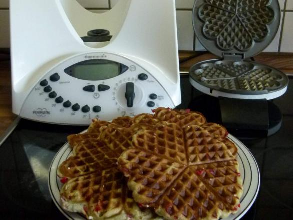 Belgische Waffeln mit Hagelzucker