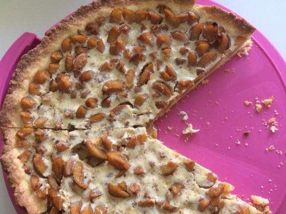 Elsäßer Mirabelle Tarte.