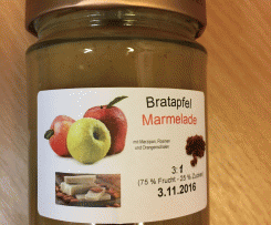Bratapfelmarmelade