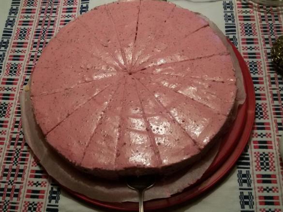 Himbeer Quarktorte ohne Backen