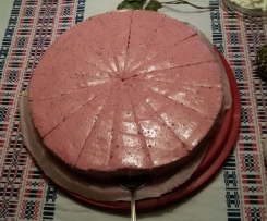 Himbeer Quarktorte ohne Backen