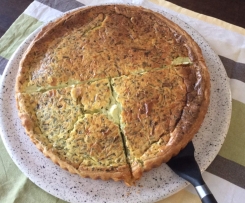 Käse Kräuter Quiche