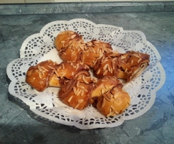 süße Partyähre mit Haselnuss-Nougat-Füllung