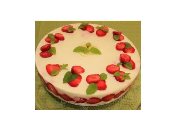 Erdbeer-Zitronen-Torte