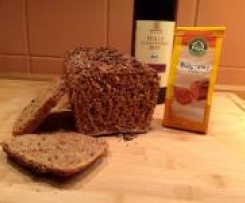 saftiges Dinkel-Roggenbrot ohne Gehen