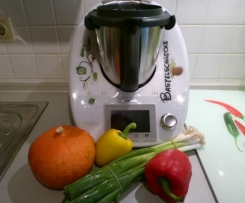 Gemüsepuffer mit Bärlauch und Parmesan