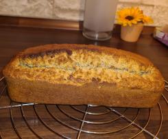 Bananenbrot mit Haferflocken