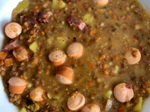 Linsensuppe wie bei Muttern