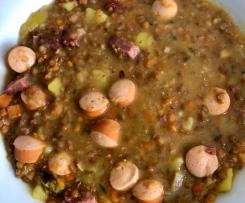 Linsensuppe wie bei Muttern