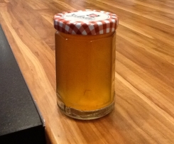 Weißes Glühweingelee