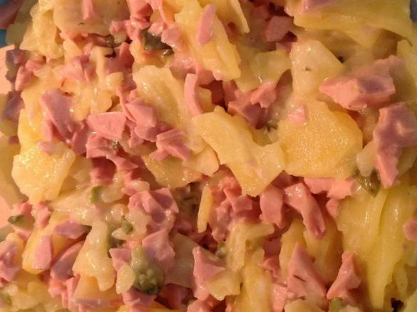 Kartoffelsalat, ohne vorkochen