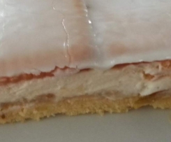 Butterkekskuchen mit Stachelbeeren