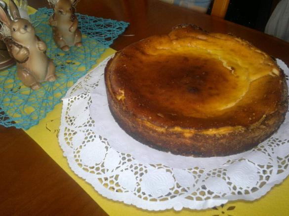 Käsekuchen ohne Boden von Ela