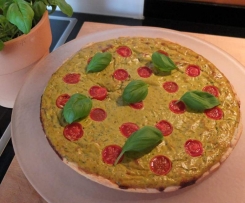 Basilikum-Ricotta-Tarte