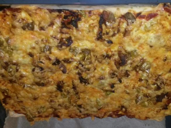 Variation von Gyrospizza