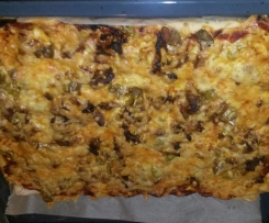 Variation von Gyrospizza