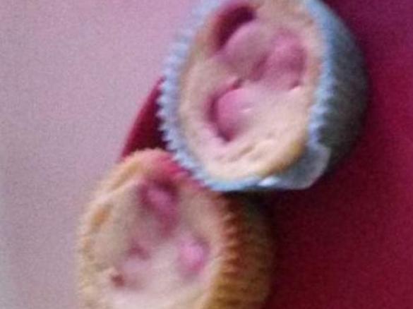 kleine Kirschtörtchen Kirschkuchen Muffins Cupcake