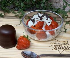 Erdbeerkuss (Erdbeer-Schaumkuss-Quark)