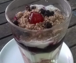 Blaubeer trifle