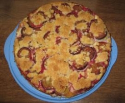 Zwetschgenkuchen mit Vanillestreusel