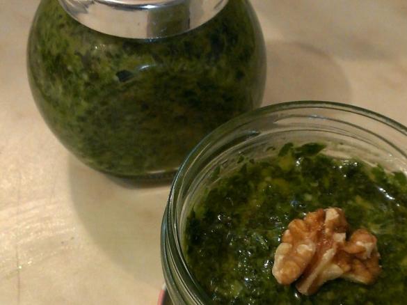 Wildkräuter-Pesto