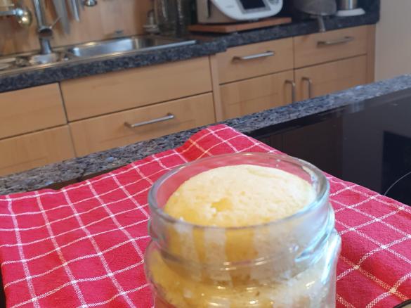 Gerrys Eierlikörkuchen im Glas aus dem Varoma