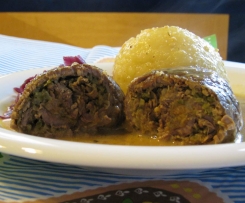 Rinderrouladen ~ "Hamburger"-Rolle