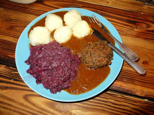 Variation von Weihnachtlicher Rotkohl - vegan