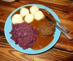 Variation von Weihnachtlicher Rotkohl - vegan